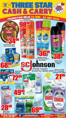 Three Star Cash and Carry catalogue