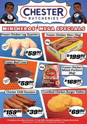 Chester Butcheries catalogue (valid until 7-07)