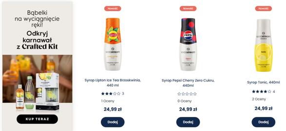 SodaStream gazetka Strona 1