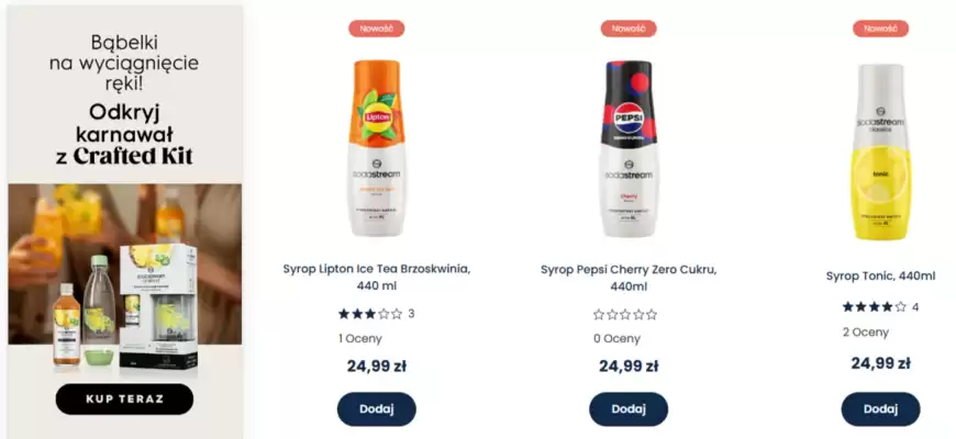 SodaStream gazetka (ważność do 14-07)