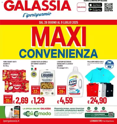 Volantino Galassia
