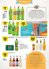 Folheto Continente | Bebidas Refrescantes e Gelados Página 3