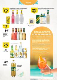 Folheto Continente | Bebidas Refrescantes e Gelados Página 5