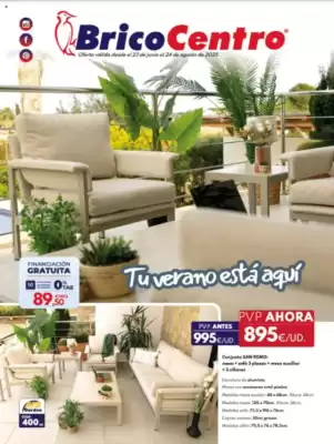 Folleto BricoCentro (válido hasta el 24-08)