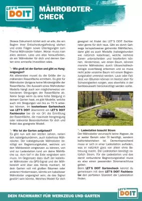Let's Do It Baumarkt Flugblatt (gültig bis 30-11)