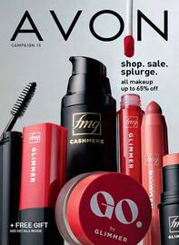 Avon catalogue Page 1