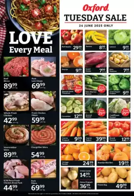 Oxford Freshmarket catalogue
