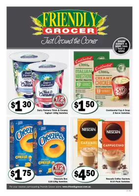 Friendly Grocer catalogue