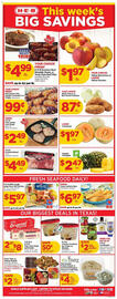 H-E-B Weekly Ad week 26 Page 1