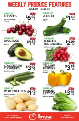 Pomme Natural Market flyer (valid until 2-07)