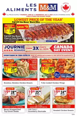 M & M Food Market flyer (valid until 2-07)
