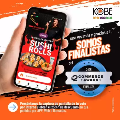 Catálogo Kobe Sushi Express (válido hasta 30-06)