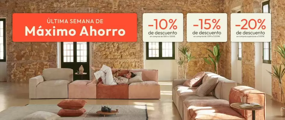 Folleto Muebles La Fábrica (válido hasta el 7-07)