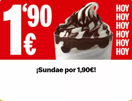 Folleto McDonald's (válido hasta el 30-06)