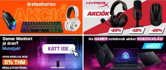 Konzolvilág akciós újság Oldal 1