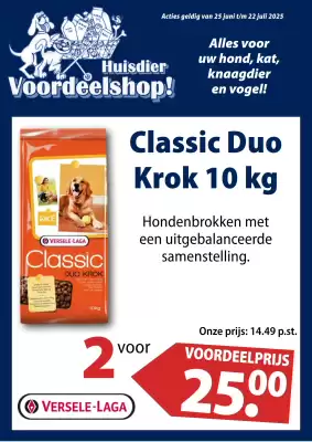 Huisdier Voordeelshop folder (geldig t/m 6-07)