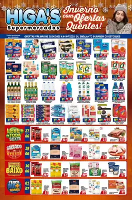 Catálogo Higa's Supermercado (válido até 1-07)