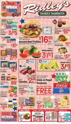 Ridley's Family Markets Weekly Ad (valid until 7-07)