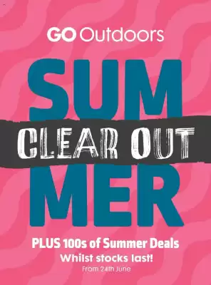GO Outdoors leaflet (valid until 30-06)
