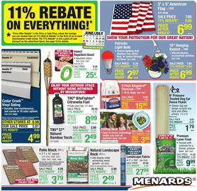 Menards Weekly Ad Page 1