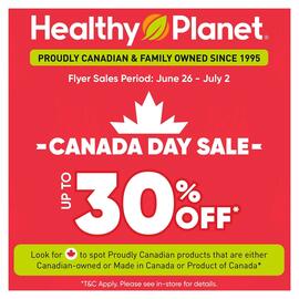 Healthy Planet flyer week 26 Page 1