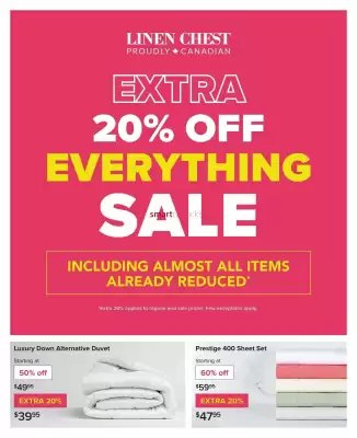 Linen Chest flyer (valid until 2-07)