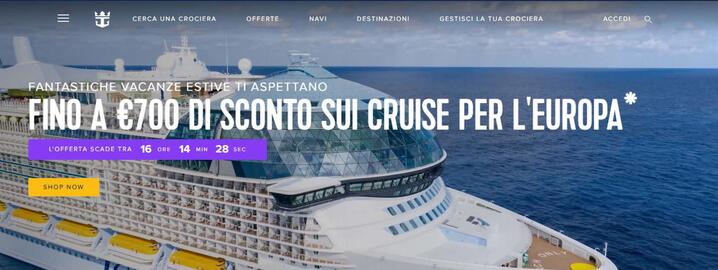 Volantino Royal Caribbean Pagina 1