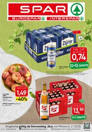 Spar Flugblatt woche 26 Seite 1
