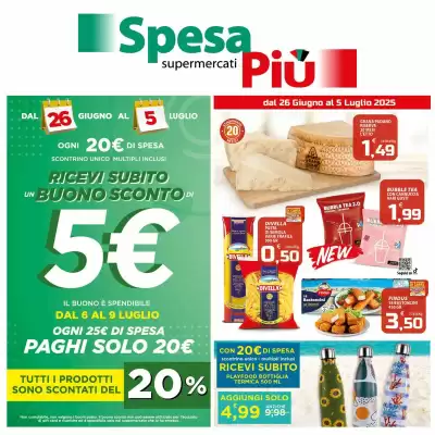 Volantino SpesaPiù Supermercati (valido fino al 5-07)