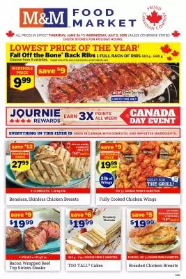 M & M Food Market flyer (valid until 3-07)