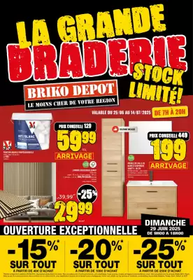 Brico Depot folder (geldig t/m 14-07)