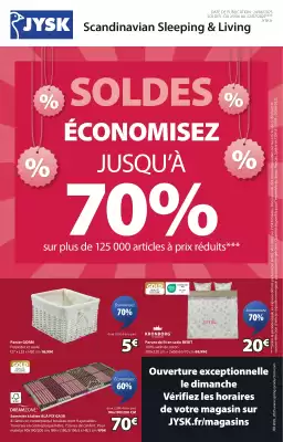 Catalogue JYSK (valable jusqu'au 22-07)