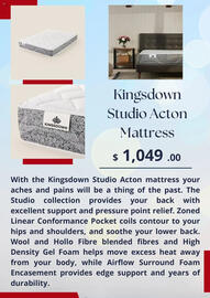 Sleep Country flyer Page 3
