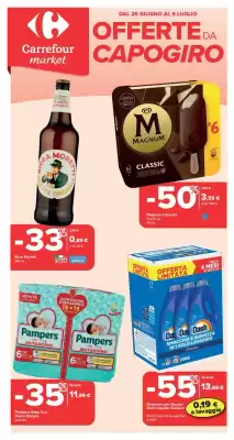 Volantino Carrefour Market (valido fino al 9-07)