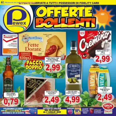 Volantino Pewex