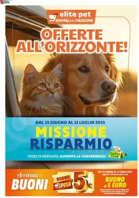 Volantino Elite Pet (valido fino al 13-07)