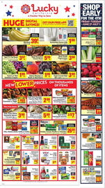 Lucky Supermarkets Weekly Ad week 26 Page 1