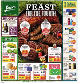 Lowes Foods Weekly Ad week 26 Page 1