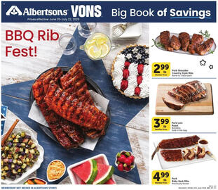 Vons Weekly Ad Page 1