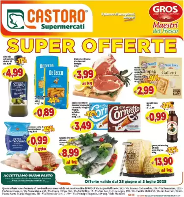Volantino Il Castoro Supermercati