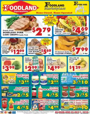 Foodland Weekly Ad (valid until 2-07)