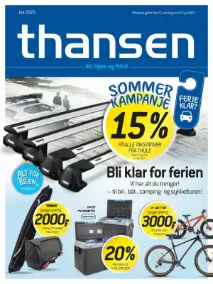 Thansen Kundeavis (gyldig til 27-07)