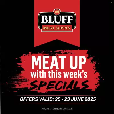 Bluff Meat Supply catalogue