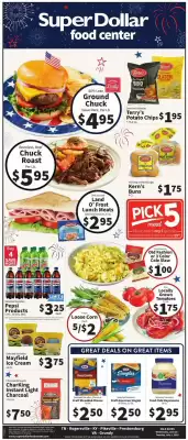 Super Dollar Food Center Weekly Ad (valid until 1-07)