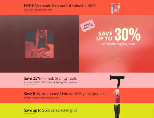 Hairhouse Warehouse catalogue (valid until 9-07)