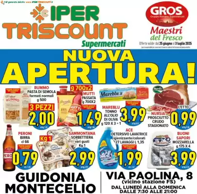 Volantino Iper Triscount