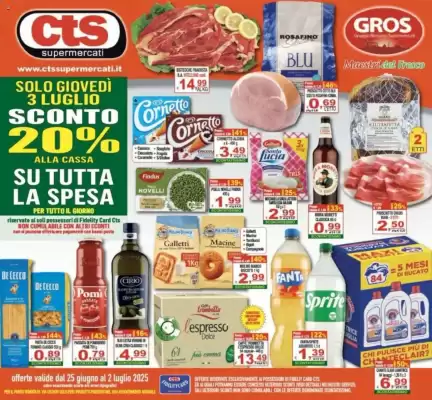Volantino CTS Supermercati