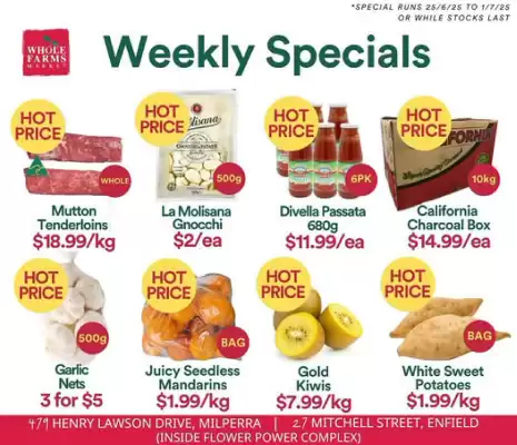 WHOLEFARMS catalogue (valid until 1-07)