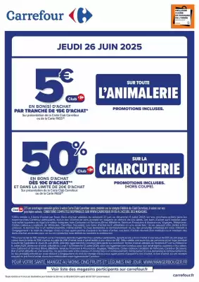 Catalogue Carrefour (valable jusqu'au 26-06)