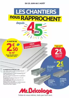Catalogue Mr Bricolage (valable jusqu'au 3-08)